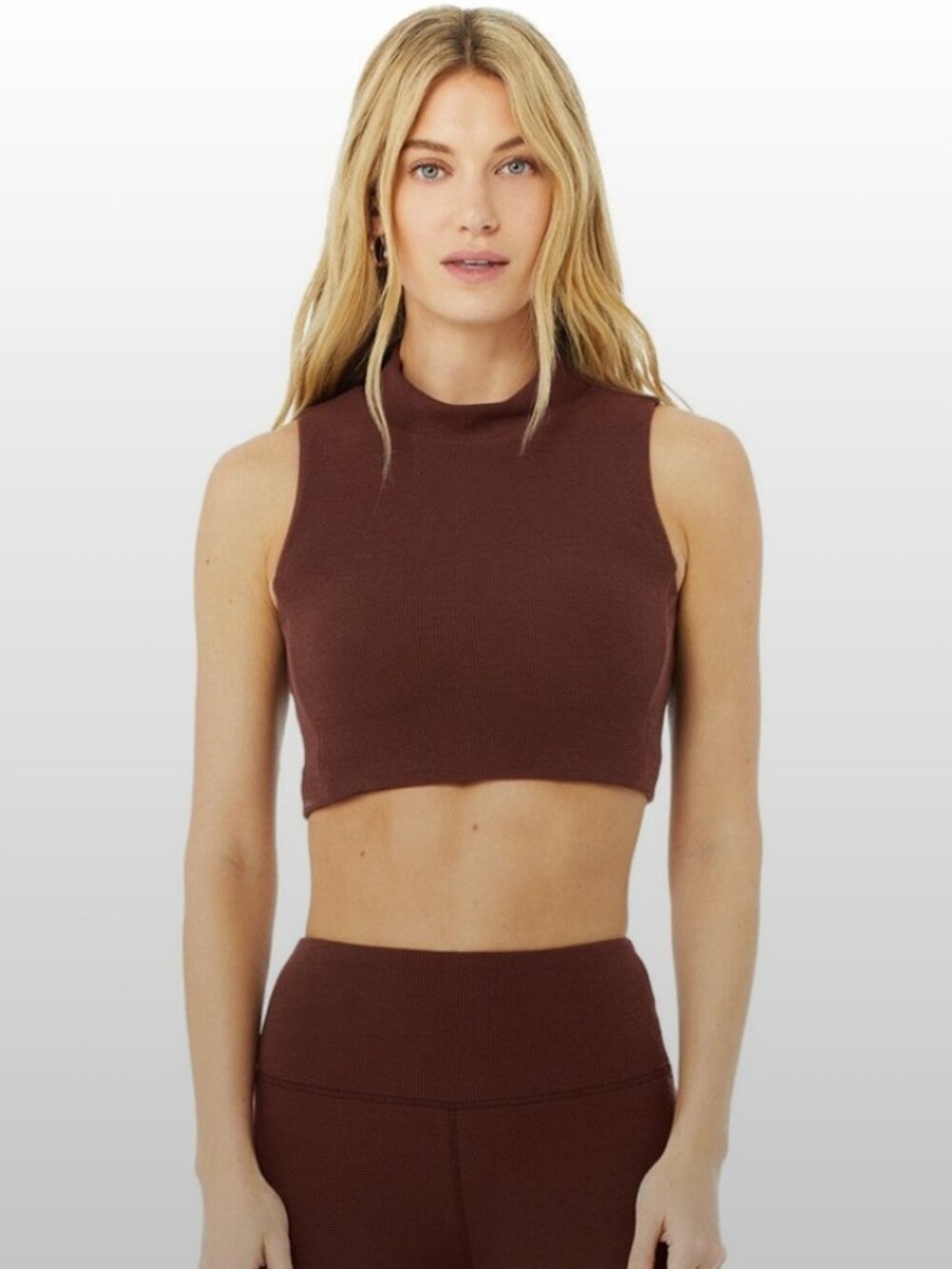 ALO Yoga Brown Tank Top